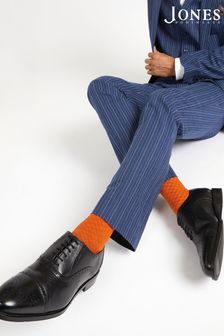 Črni moški usnjeni elegantni čevlji z vezalkami Jones Bootmaker (T14225) | €113