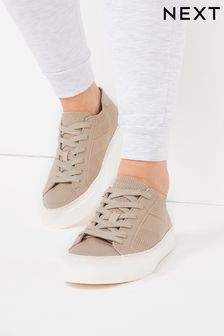 Neutral Forever Comfort® Flyknit Lace-Up Trainers (T14935) | kr393