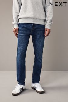 Синий - Зауженные - Базовые эластичные джинсы (T16153) | €31
