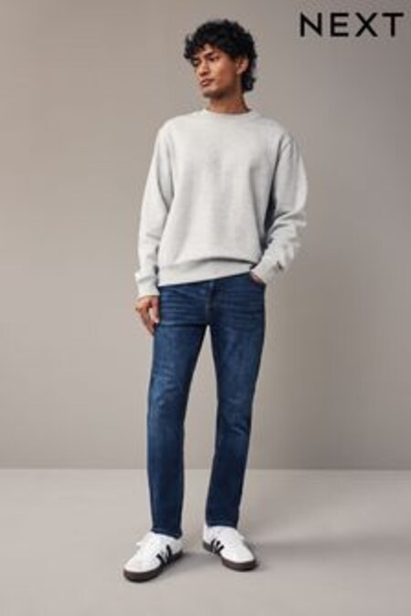 Azul - Vaqueros básicos elásticos de corte slim de Next (T16153) | 32 €