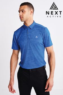 כחול  - Next Active Sports Polo Shirt (T18803) | ‏64 ₪