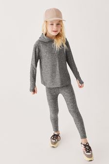 Grey Hooded Sports Top (3-16yrs) (T19158) | €28 - €36