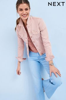 Pink Denim Jacket (T19700) | kr326