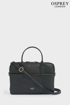 Osprey leather top laptop bag