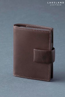 Lakeland Leather Scafell Leather Pop-Up Card Holder In Brown (T20073) | kr495