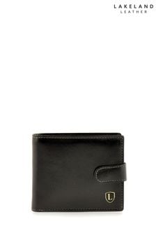 Черный - Кожаный бумажник тройного сложения Lakeland Ascari (T20076) | €55