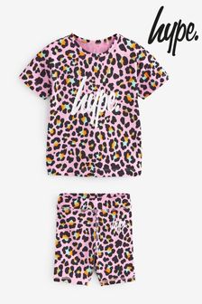 Rosa - Hype. T-Shirt mit Camouflage-Muster im Set (T20213) | 19 € - 20 €