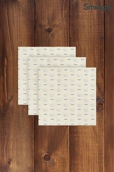 Набор из 3 листов восковой бумаги среднего размера для упаковки продуктов с рисунком Smidge (T20312) | €0