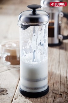 جهاز صنع رغوة الحليب أسود للقهوة 150 مل من Judge (T20357) | 12 ر.ع