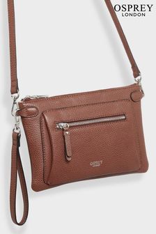 OSPREY LONDON The Ruby Leather Cross-Body Bag (T20478) | HK$668