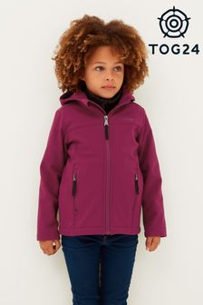 Tog 24 Pink Koroma Softshell Hooded Jacket (T20839) | €44