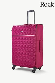 Różowy - Duża walizka Rock Luggage Jewel (T21065) | 600 zł