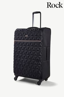 Черный - Большой чемодан Rock Luggage Jewel (T21069) | €119