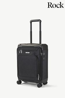 Czarny - Walizka kabinowa Rock Luggage Parker (T21076) | 600 zł