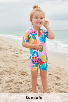 Multi Sunsafe Swimsuit (3mths-7yrs) (T21767) | ₪ 51 - ₪ 59