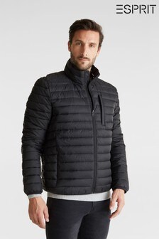 Esprit Mens Black Outdoor Padded Jacket (T22183) | €53