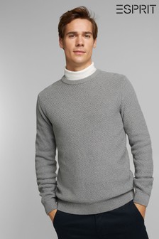 Esprit Mens Grey Sweaters (T22188) | $64