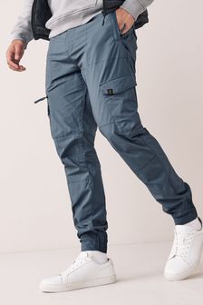 Blue Slim Fit Stretch Utility Trousers (T22357) | ₪ 95