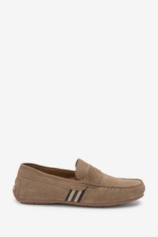 Stone Tape Detail Driver Shoes (T22418) | ₪ 165