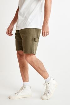Khaki Green Carpenter Shorts (T22706) | €13