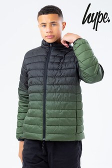 Hype. Green Fade Puffer Coat (T23242) | SGD 84