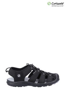 Cotswold Mens Black Marshfield Sandals (T23402) | 351 SAR
