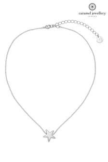 Caramel Jewellery London Silver Tone Star Choker Necklace (T23653) | 18 €