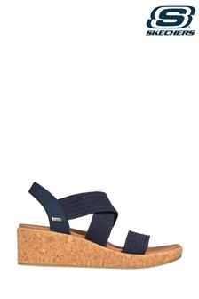Skechers Navy Arch Fit Beverlee Womens Sandals (T24235) | SGD 114 - SGD 120