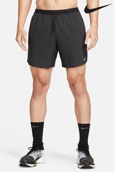 Negru - Pantaloni scurți de alergare Nike Dri-fit Stride de 7 inch (T24840) | 269 LEI