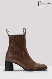 E8 Brown Luana Ankle Boots (T25210) | €116