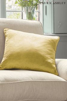 Laura ashley yellow hotsell cushions