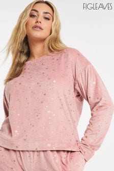 Figleaves Dusty Pink Fleece Jumper (T25865) | €14.50