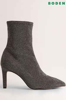 Boden Grey Ankle Stretch Boots (T26296) | €72