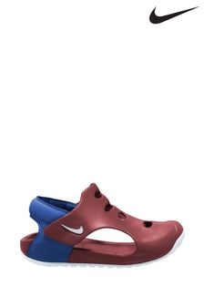 Nike Junior Pink Rust Sunray Protect Sandals (T26583) | €46
