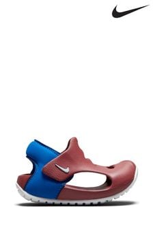 Różowo-rdzawe sandały ochronne Nike Infant Sunray (T26584) | 160 zł