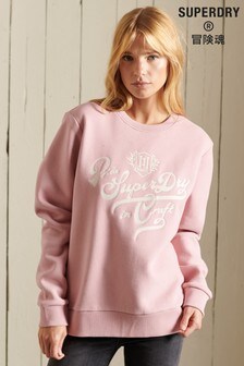 Superdry Pink Pride in Craft Crew Sweatshirt (T26640) | 60 €