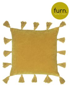 Aksamitna poduszka ozdobna Furn. Medina z wypełnieniem z poliestru (T26742) | 95 zł