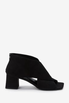 שחור - נעליים גבוהות בדוגמה מוצלבת של Forever Comfort® (T27292) | ‏130 ₪