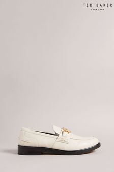 Ted Baker Cream Drayan Magnolia Leather Loafers (T27298) | 181 €