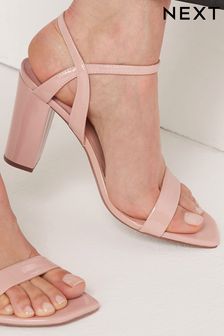 Nude/Pink - Forever Comfort® Schlichte Sandalen mit Blockabsatz (T28242) | 20 €