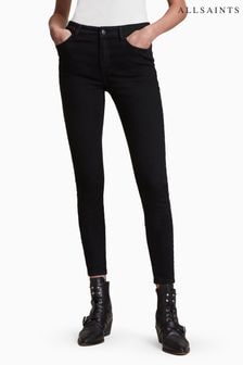 AllSaints Miller Black Sizeme Jeans (T28702) | $163
