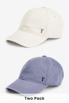 Bleu/grège - Lot de 2 casquettes (T28864) | €15