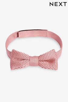 Pink Knitted Bow Tie (1-16yrs) (T29463) | €6