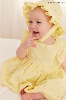 Laura Ashley Frill Tunic, Bloomer and Hat Set (T29776) | 18 € - 19 €