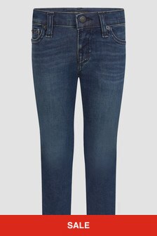 深藍窄管牛仔褲 (T29996) | HK$271 - HK$310
