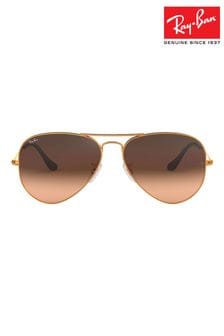Ray-Ban Large Aviator Sunglasses (T2T715) | $227