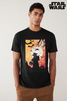 Star Wars Yoda Black Halloween T-Shirt (T30264) | 26 €