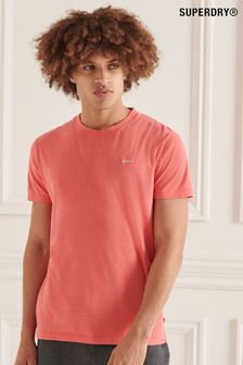 Superdry Cotton Micro Embroidered T-Shirt