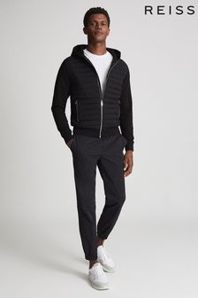 Reiss Taylor Hybrid Zip Through Quilted Jacket (T30811) | €180