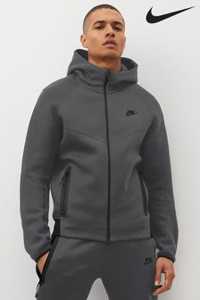 Nike Dark Grey Tech Fleece Full Zip Hoodie (T30855) | BGN 317